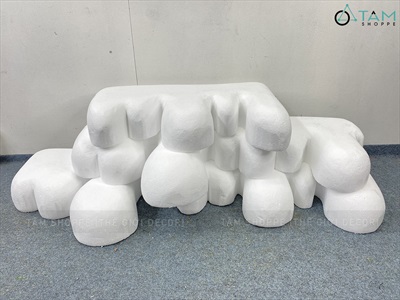 Tuyết tan mút xốp cỡ lớn 3 size trang trí giáng sinh [Dài 50 - 100cm] TUYETTAN-01